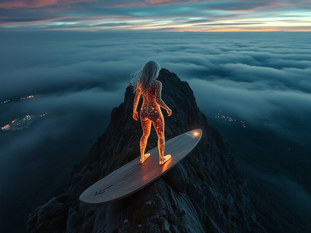 Indiana Mountain Has Ghost Surfer Indiana Mountain Has Ghost Surfer